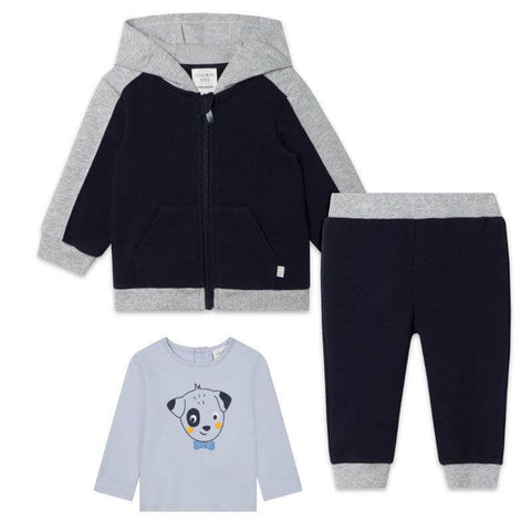Carrement Beau Baby Boys Navy Tracksuit 3 Piece Set Carrement Beau Baby Boys Navy Tracksuit 3 Piece Set