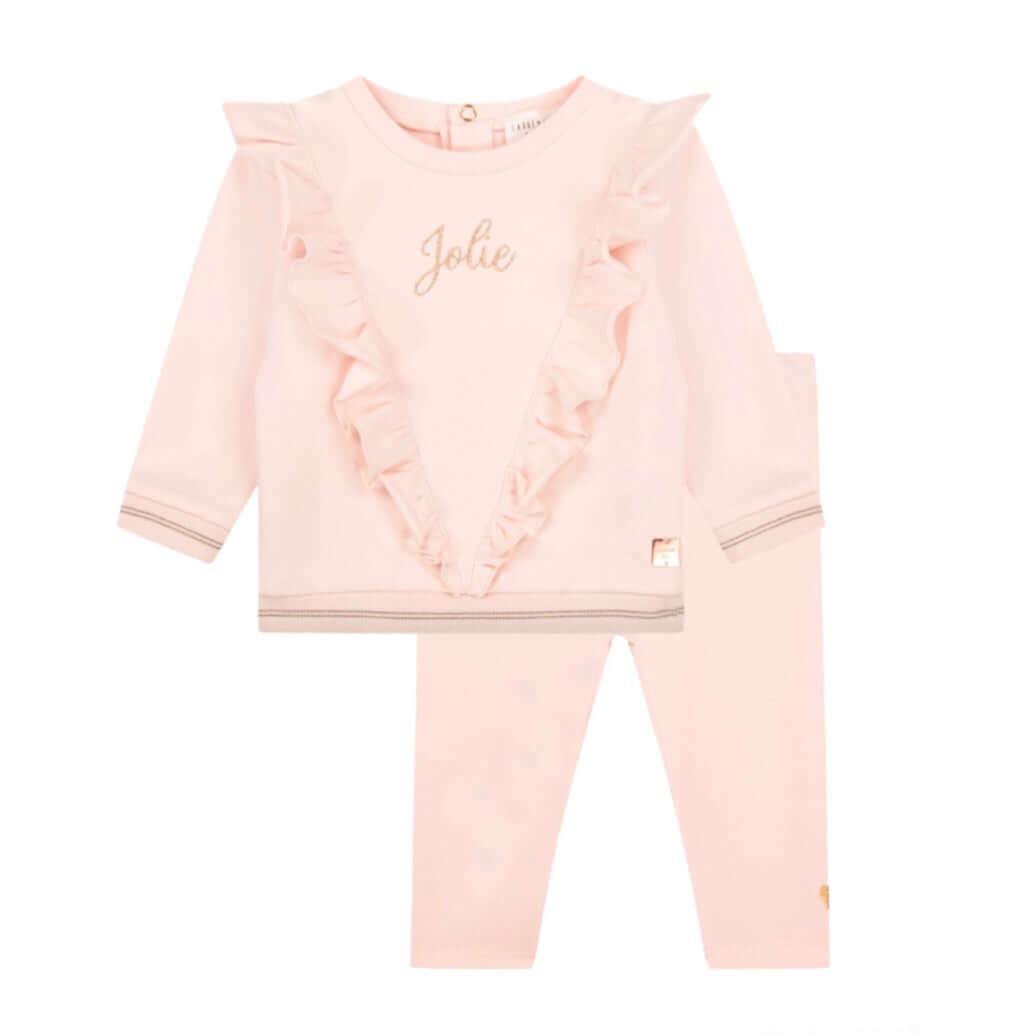 Carrement Beau Baby GirlsPink Legging Set Carrement Beau Baby GirlsPink Legging Set