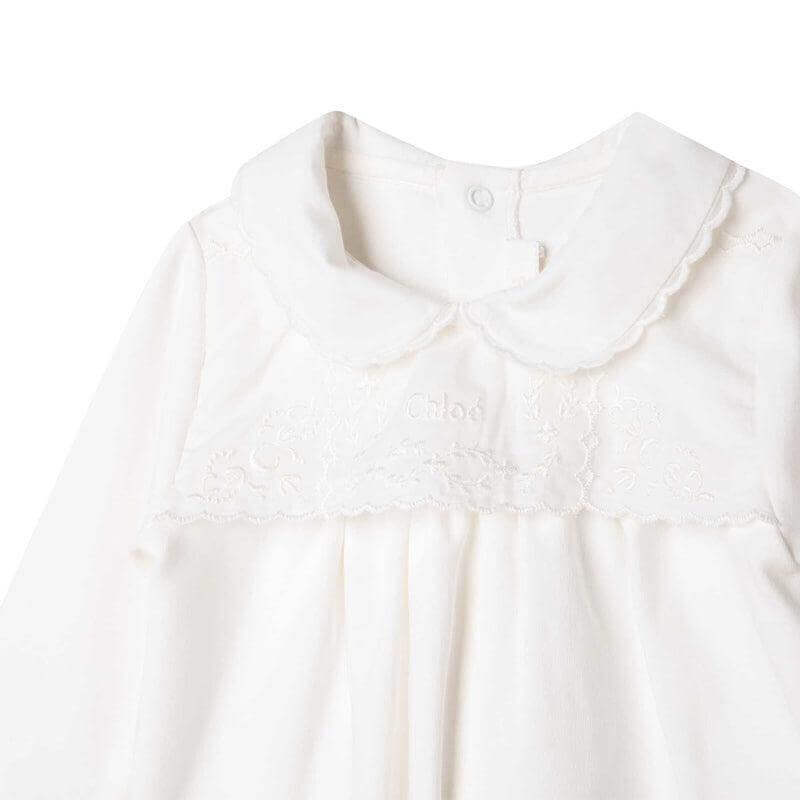 Chloe Baby Girls Organic Cotton Babygrow Chloe Baby Girls Organic Cotton Babygrow