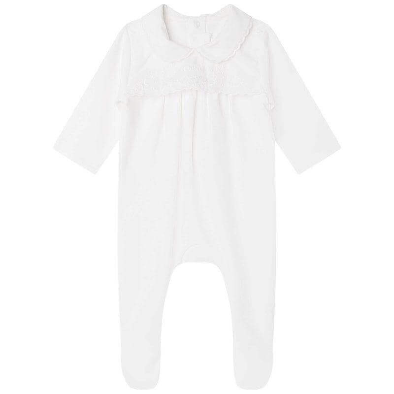Chloe Baby Girls Organic Cotton Babygrow Chloe Baby Girls Organic Cotton Babygrow