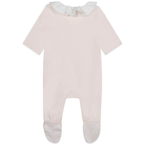 Chloe Baby Girls Peach Organic Cotton Babygrow Set Chloe Baby Girls Peach Organic Cotton Babygrow Set