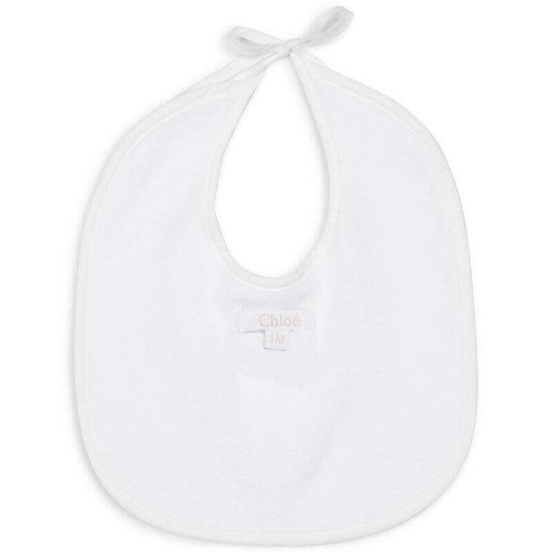 Chloe Baby Girls White Organic Cotton Babygrow Set Chloe Baby Girls White Organic Cotton Babygrow Set