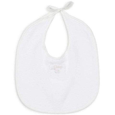 Chloe Baby Girls White Organic Cotton Babygrow Set Chloe Baby Girls White Organic Cotton Babygrow Set