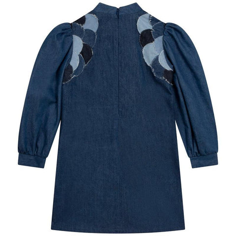 Chloe Girls Blue Scallop Dress Chloe Girls Blue Scallop Dress