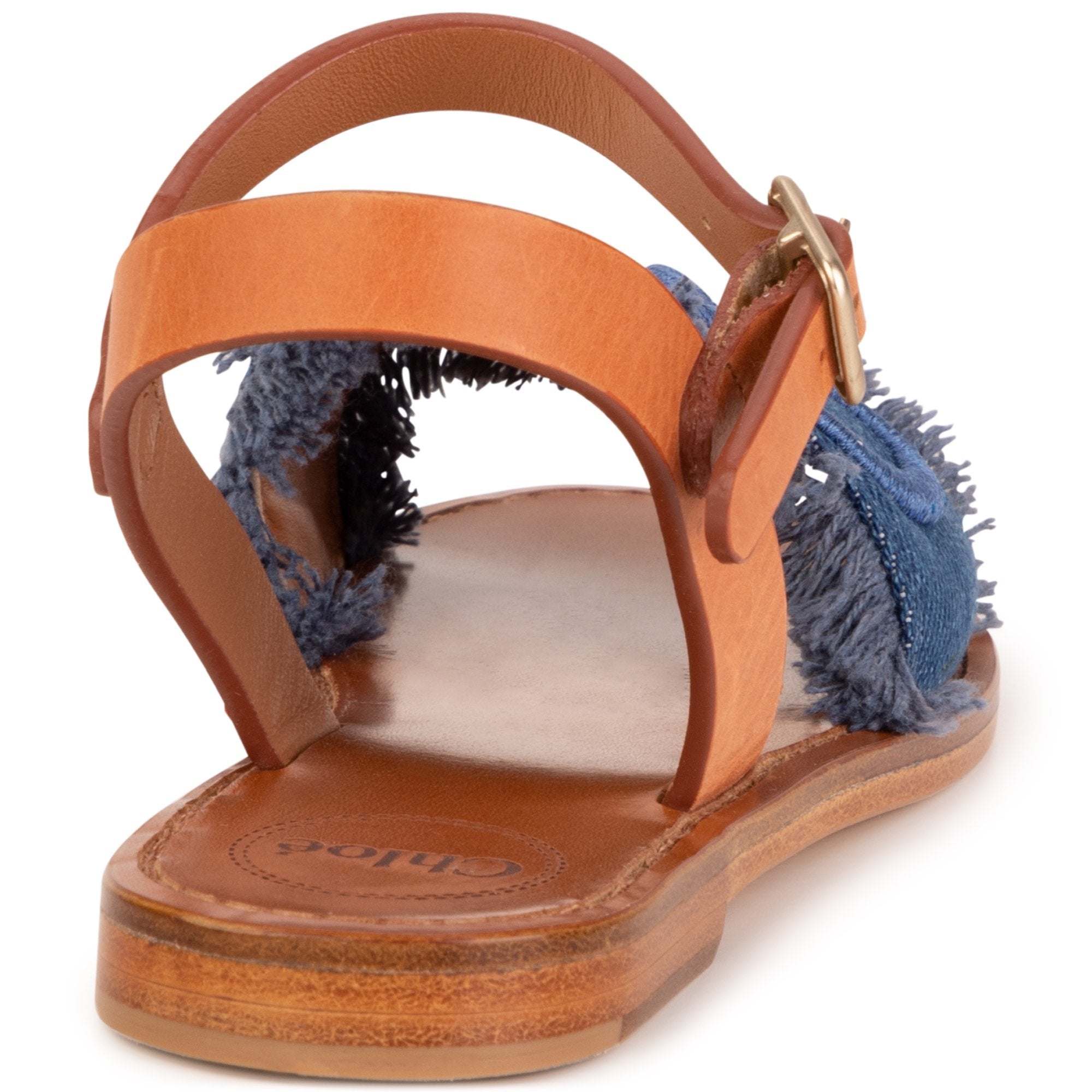 Chloe Girls Blue Strap Sandals Chloe Girls Blue Strap Sandals