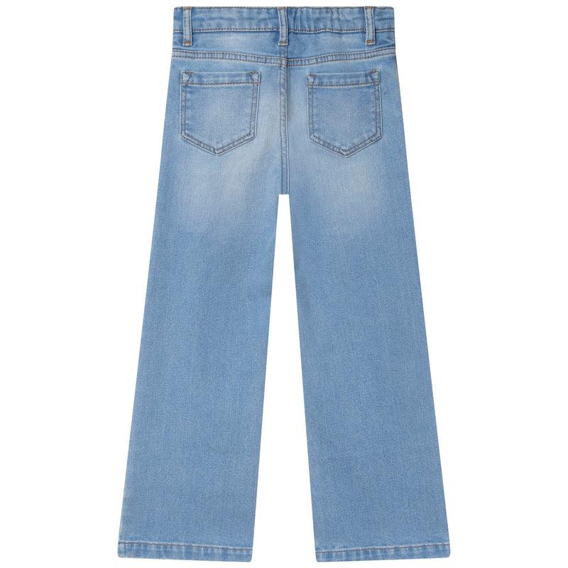 Chloe Girls Denim Blue Trousers Chloe Girls Denim Blue Trousers