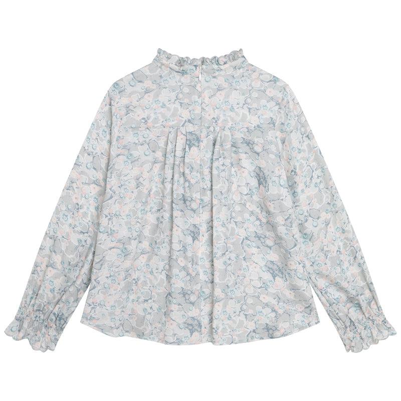 Chloe Girls Green Marble Blouse Chloe Girls Green Marble Blouse