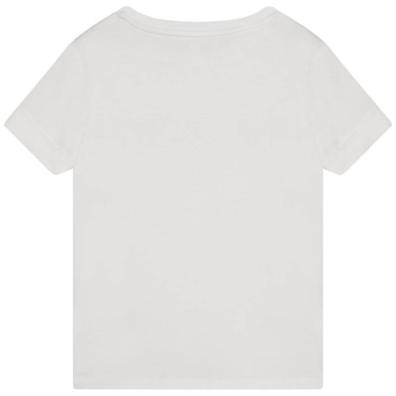 Chloe Girls Ivory Logo T-shirt Chloe Girls Ivory Logo T-shirt
