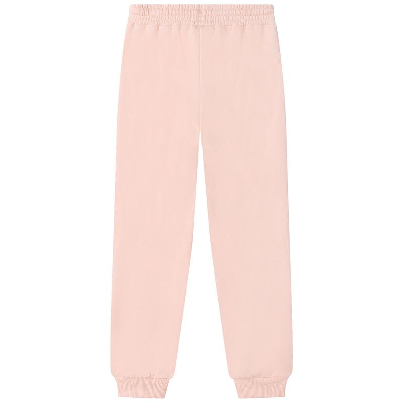 Chloe Girls Pink Cotton Joggers Chloe Girls Pink Cotton Joggers