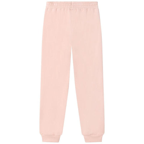 Chloe Girls Pink Cotton Joggers Chloe Girls Pink Cotton Joggers