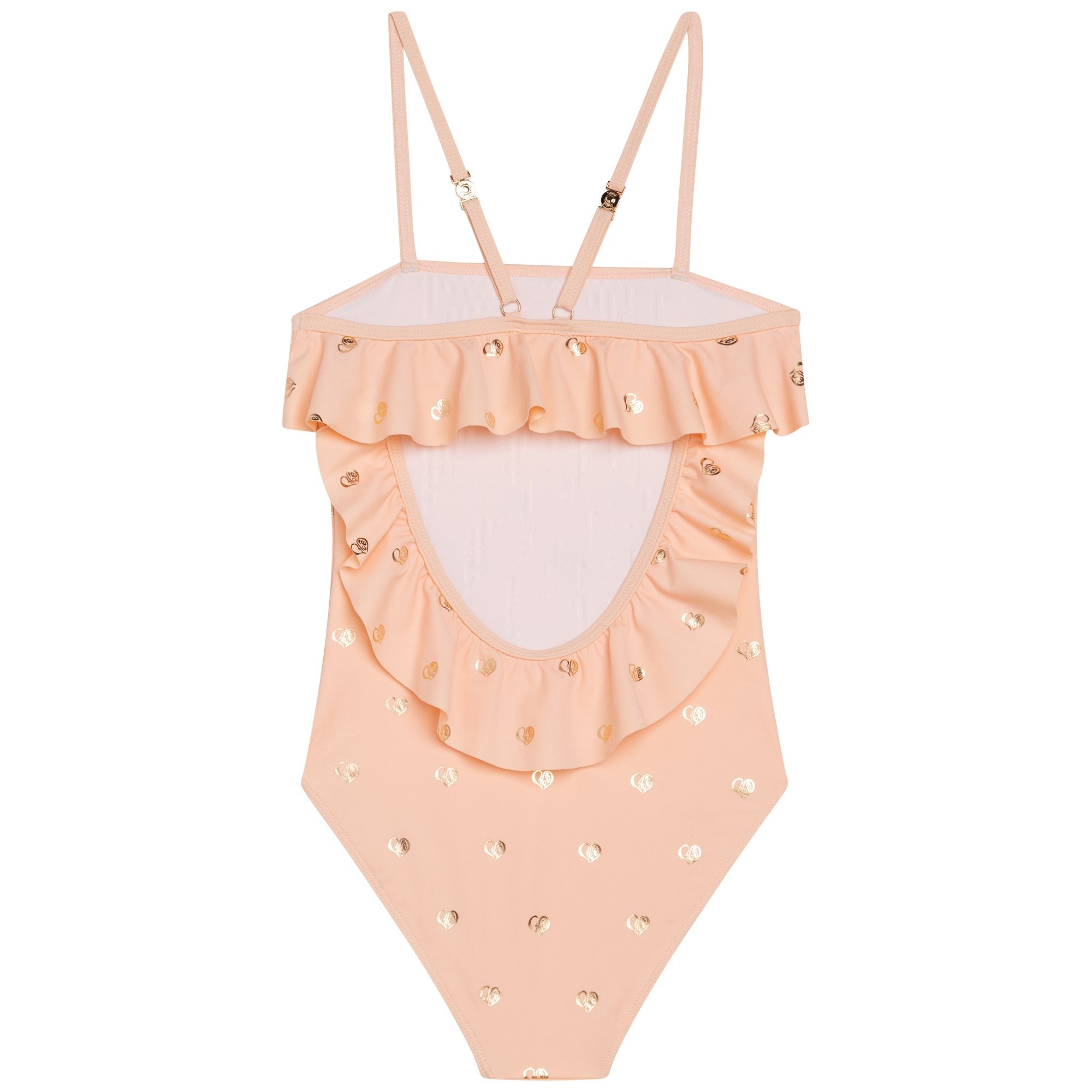 Chloe Girls Pink & Gold Swimsuit Chloe Girls Pink & Gold Swimsuit