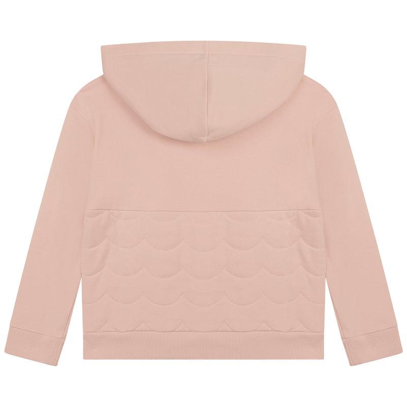 Chloe Girls Pink Padded Hoodie Chloe Girls Pink Padded Hoodie