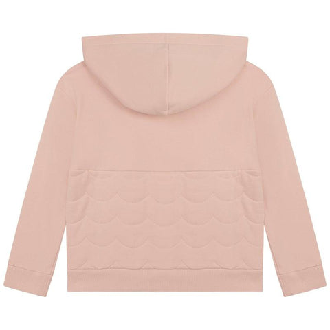 Chloe Girls Pink Padded Hoodie Chloe Girls Pink Padded Hoodie