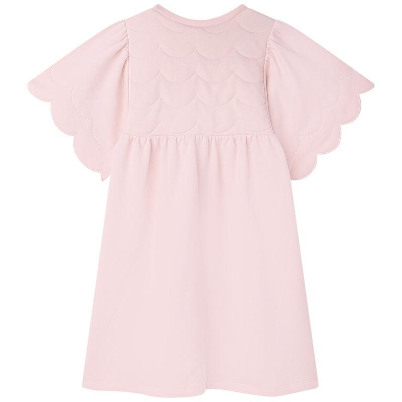 Chloe Girls Pink Scallop Dress Chloe Girls Pink Scallop Dress