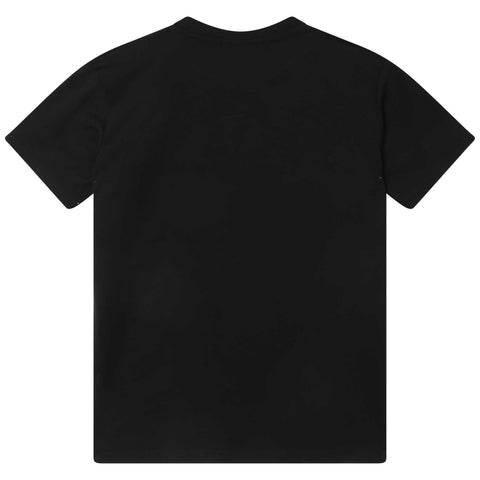 DKNY Boys Black Cotton Logo T-Shirt DKNY Boys Black Cotton Logo T-Shirt