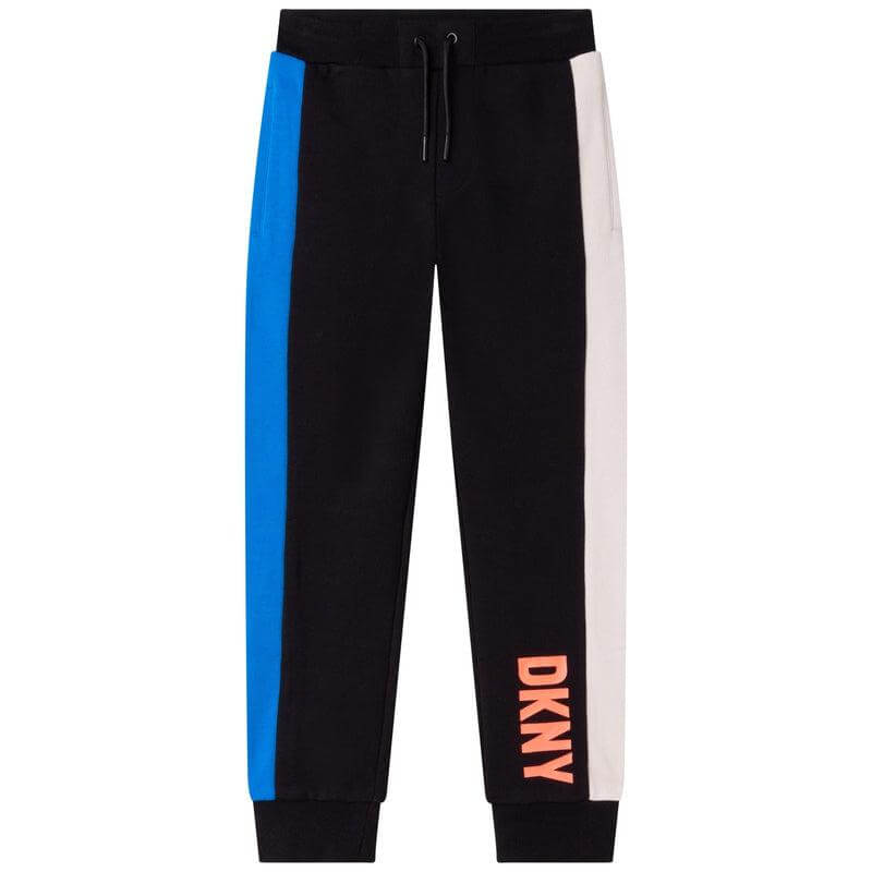 DKNY Boys Blue Stripe Joggers DKNY Boys Blue Stripe Joggers