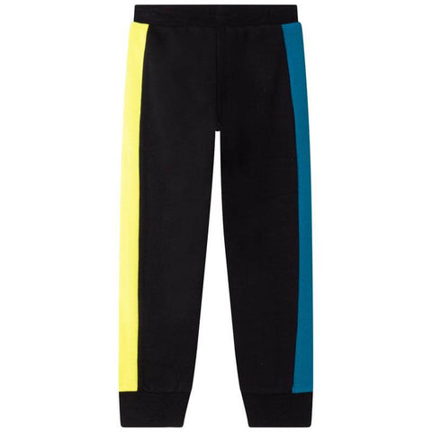 DKNY Boys Blue / Yellow Stripe Joggers DKNY Boys Blue / Yellow Stripe Joggers
