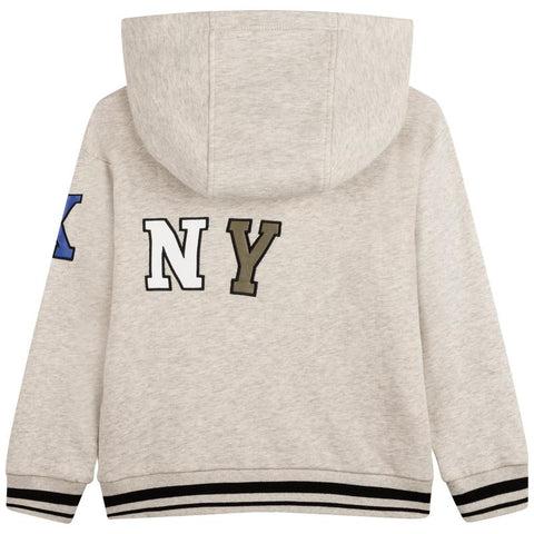 DKNY Boys Grey Zip Up Hoodie DKNY Boys Grey Zip Up Hoodie