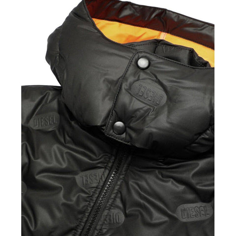 Diesel Boys Black Jthermo Jacket Diesel Boys Black Jthermo Jacket