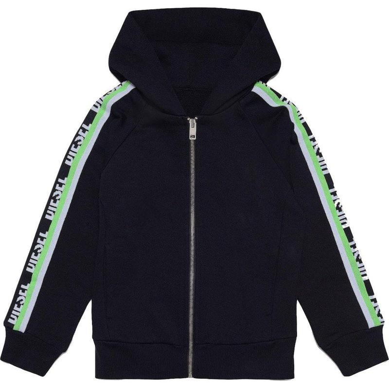 Diesel Boys Black Suittyx Tracksuit Set Diesel Boys Black Suittyx Tracksuit Set