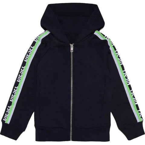 Diesel Boys Black Suittyx Tracksuit Set Diesel Boys Black Suittyx Tracksuit Set