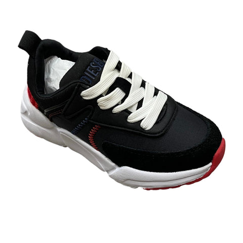 Diesel Boys Black Trainers Diesel Boys Black Trainers