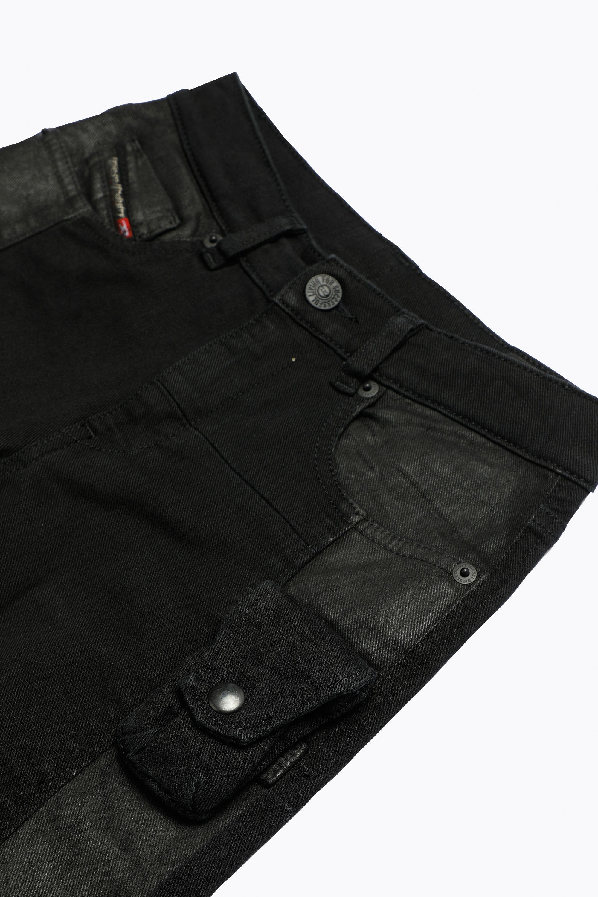Diesel Boys D-Strukt Black Jeans Diesel Boys D-Strukt Black Jeans