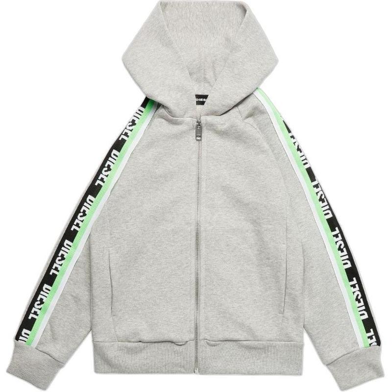 Diesel Boys Grey Suittyx Tracksuit Set Diesel Boys Grey Suittyx Tracksuit Set