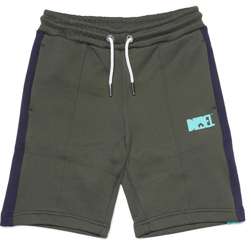 Diesel Boys Khaki Logo Shorts Diesel Boys Khaki Logo Shorts