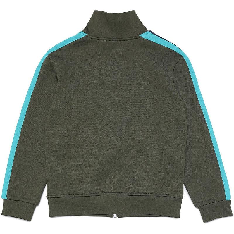 Diesel Boys Khaki Zip Up Hoodie Diesel Boys Khaki Zip Up Hoodie