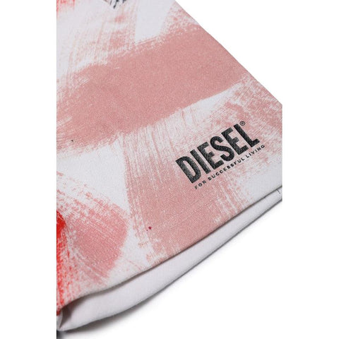 Diesel Boys Red Dye Print Shorts Diesel Boys Red Dye Print Shorts