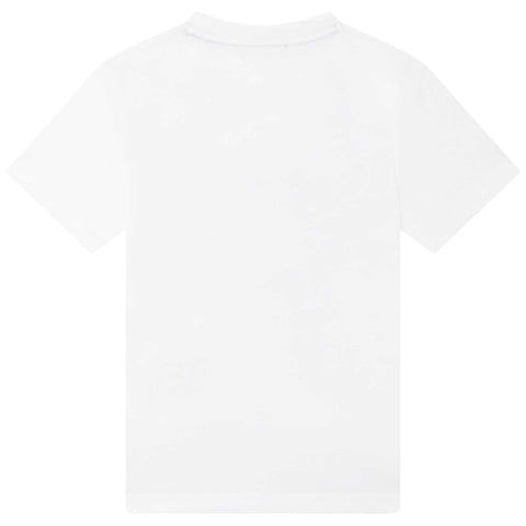 DKNY Boys White Cotton T-shirt DKNY Boys White Cotton T-shirt