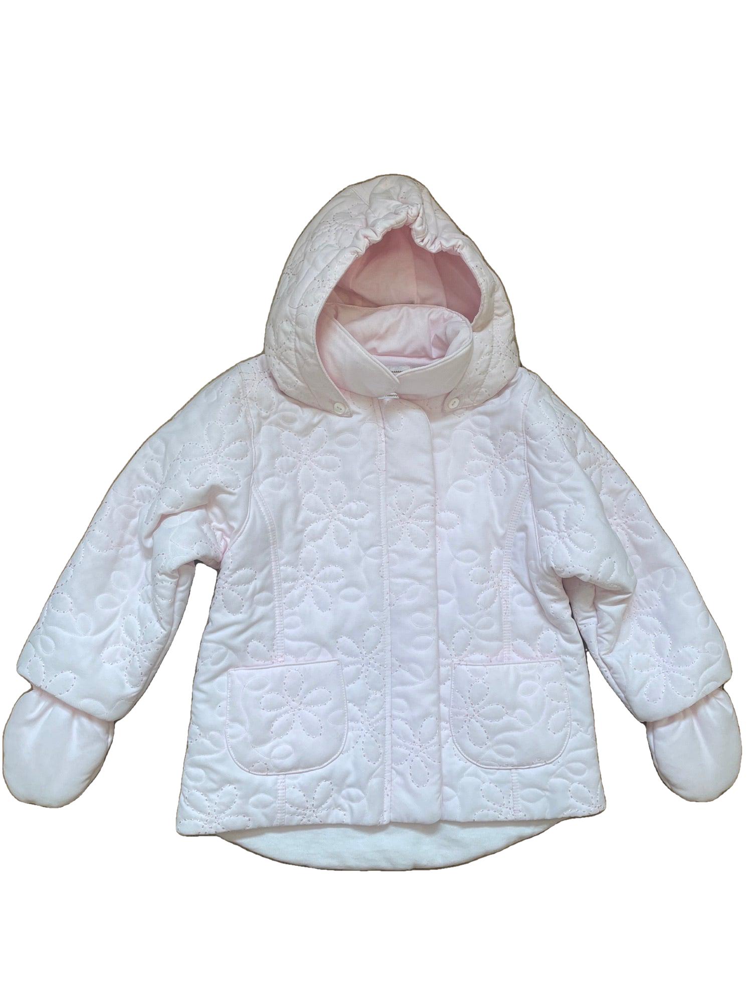 Emile Et Rose Baby Girls Pink Daisy Jacket Emile Et Rose Baby Girls Pink Daisy Jacket