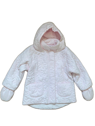 Emile Et Rose Baby Girls Pink Daisy Jacket Emile Et Rose Baby Girls Pink Daisy Jacket