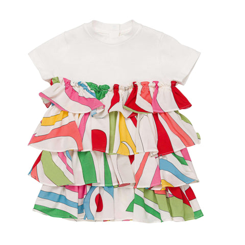 Emilio Pucci Baby Girls Frill Dress Emilio Pucci Baby Girls Frill Dress