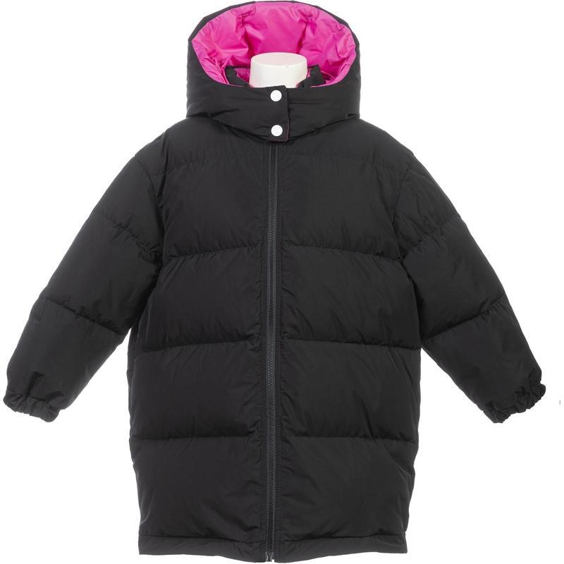 Emilio Pucci Girls Black Down Logo Coat Emilio Pucci Girls Black Down Logo Coat