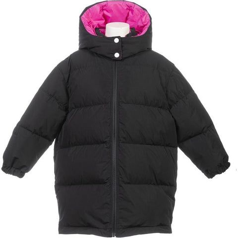Emilio Pucci Girls Black Down Logo Coat Emilio Pucci Girls Black Down Logo Coat