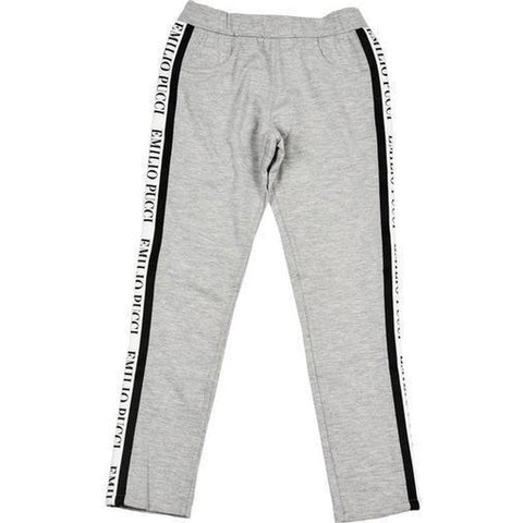 Emilio Pucci Girls Grey Joggers Emilio Pucci Girls Grey Joggers