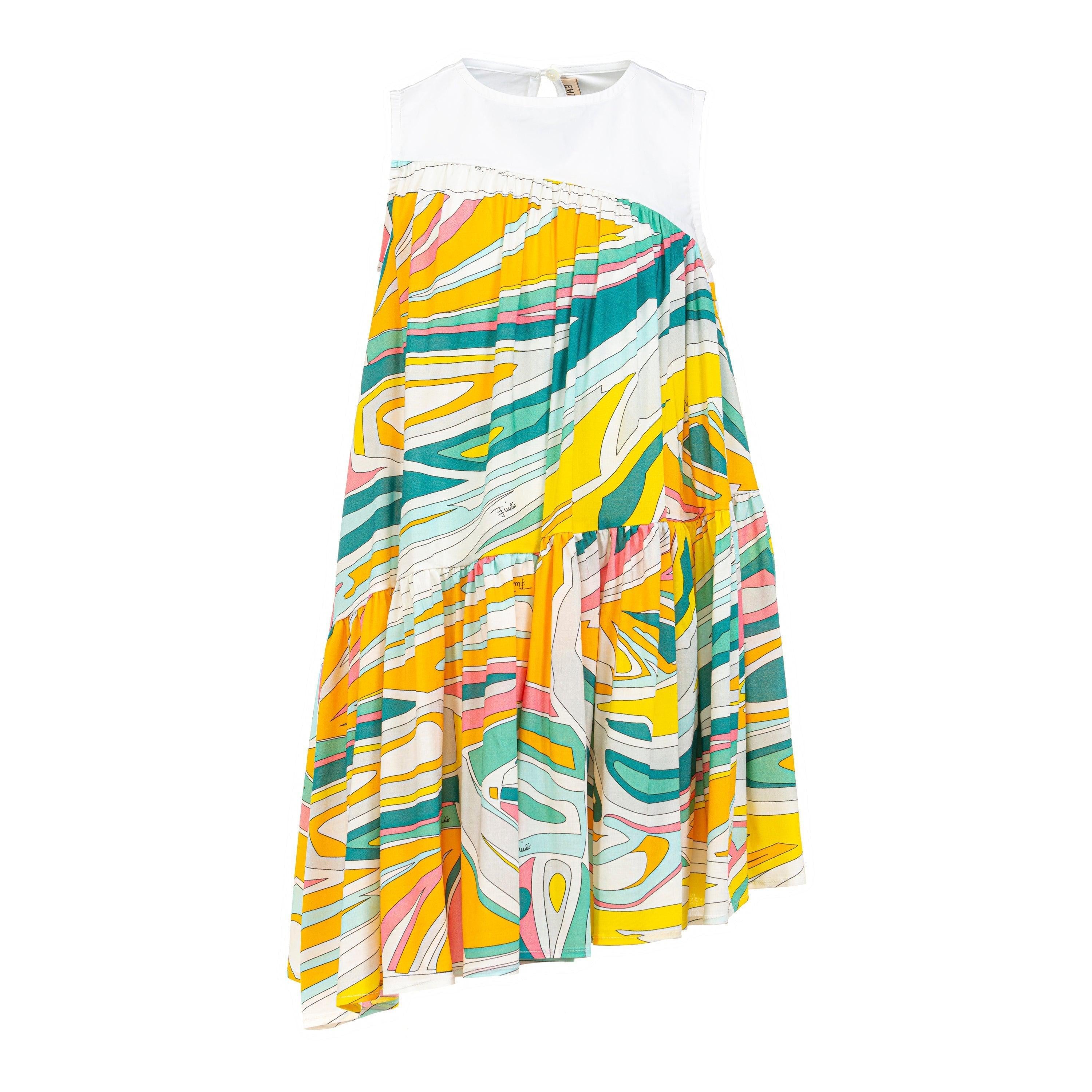 Emilio Pucci Girls Lance Print Dress Emilio Pucci Girls Lance Print Dress