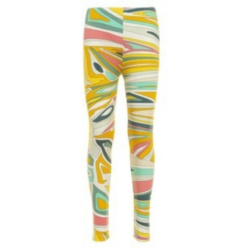 Emilio Pucci Girls Lance Print Leggings Emilio Pucci Girls Lance Print Leggings