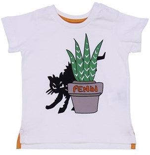 Fendi Baby Boys Fendi Cactus T-Shirt Fendi Baby Boys Fendi Cactus T-Shirt