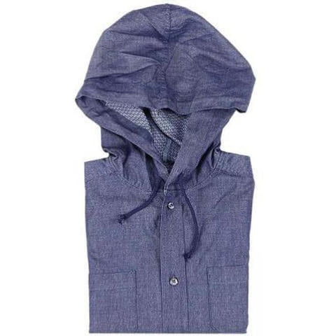 Fendi Boys Blue Cotton Hoodie Fendi Boys Blue Cotton Hoodie