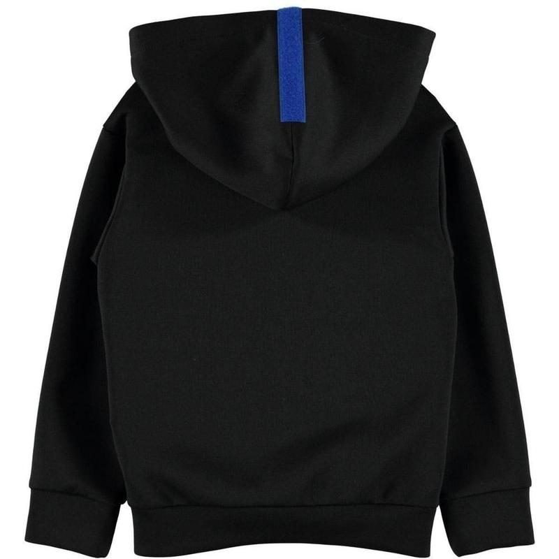Fendi Girls Black Radio neoprene Hoodie Fendi Girls Black Radio neoprene Hoodie
