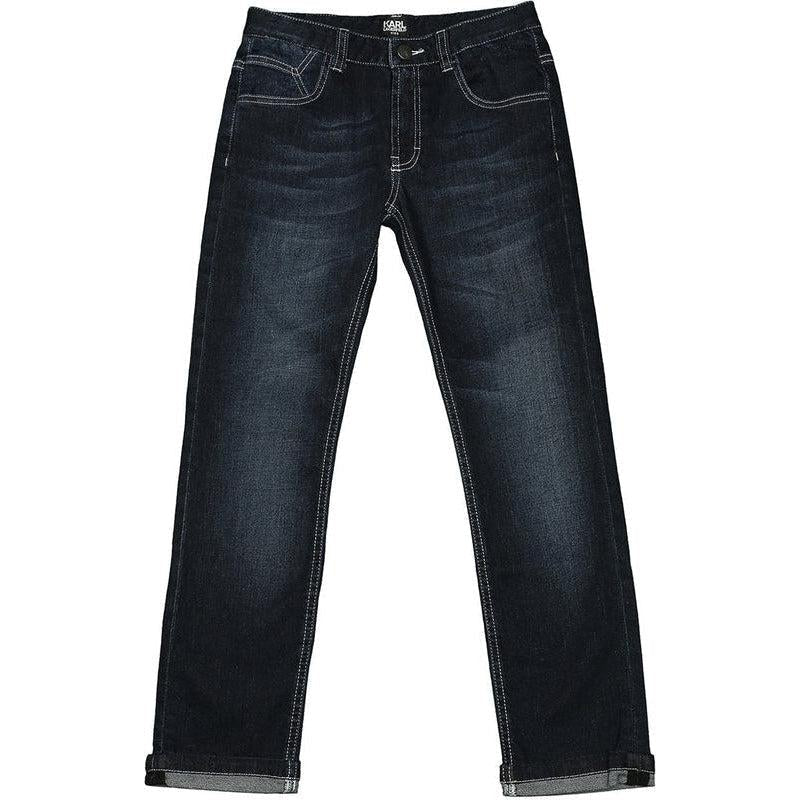 Karl Lagerfeld Boys Blue Denim Jeans Karl Lagerfeld Boys Blue Denim Jeans