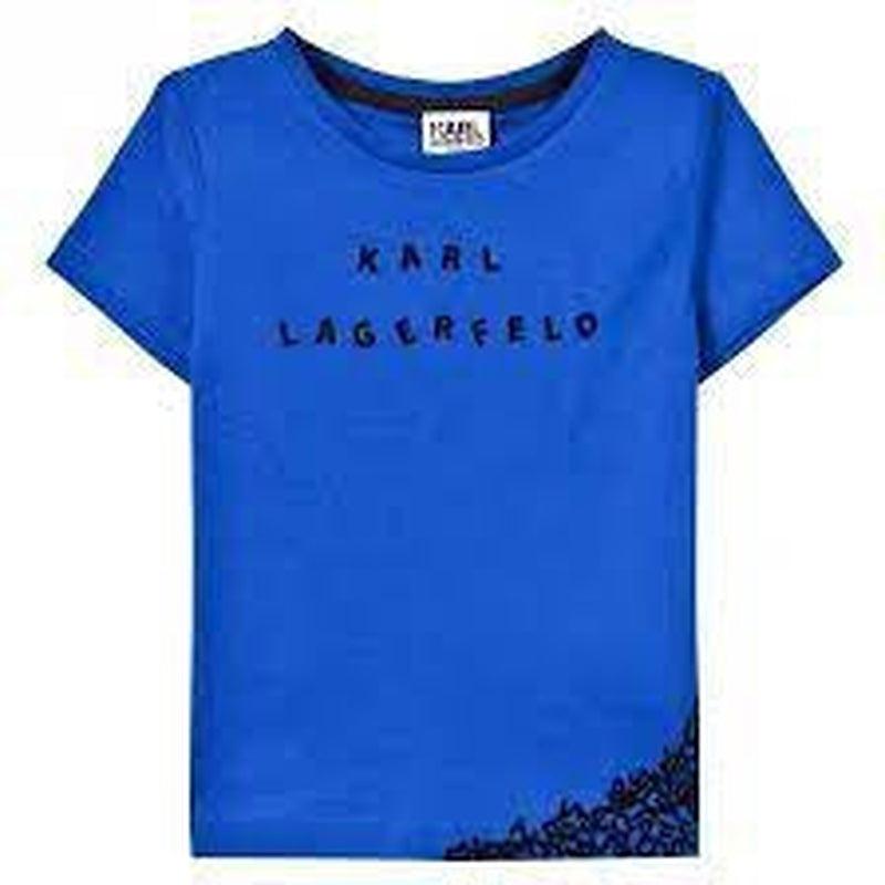 Karl Lagerfeld Boys Blue T-Shirt Karl Lagerfeld Boys Blue T-Shirt