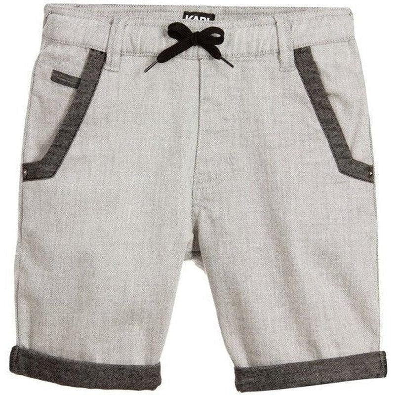 Karl Lagerfeld Boys Grey Shorts Karl Lagerfeld Boys Grey Shorts