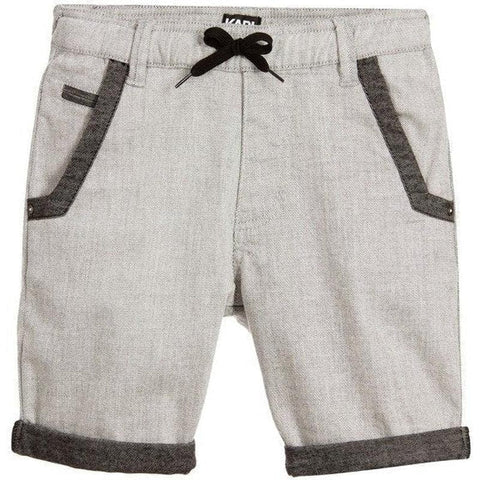Karl Lagerfeld Boys Grey Shorts Karl Lagerfeld Boys Grey Shorts