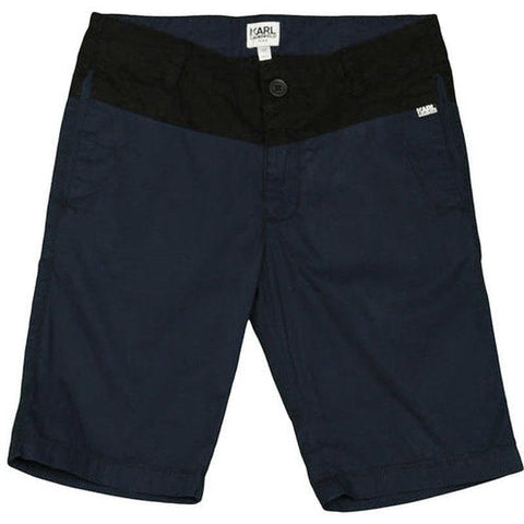 Karl Lagerfeld Boys Navy Shorts Karl Lagerfeld Boys Navy Shorts