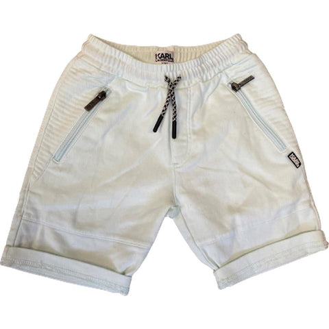 Karl Lagerfeld boys Pastel Green Jersey Shorts Karl Lagerfeld boys Pastel Green Jersey Shorts