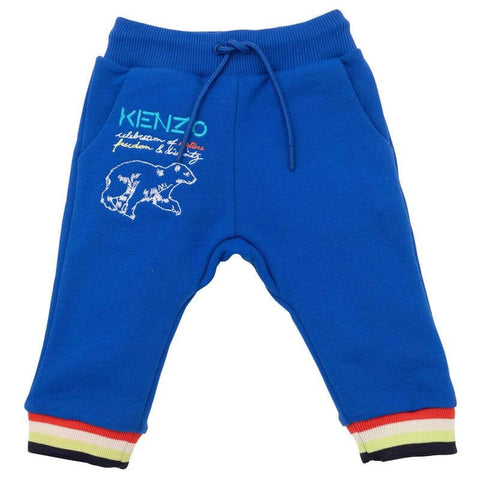 Kenzo Kids Baby Boys Blue Tracksuit Kenzo Kids Baby Boys Blue Tracksuit